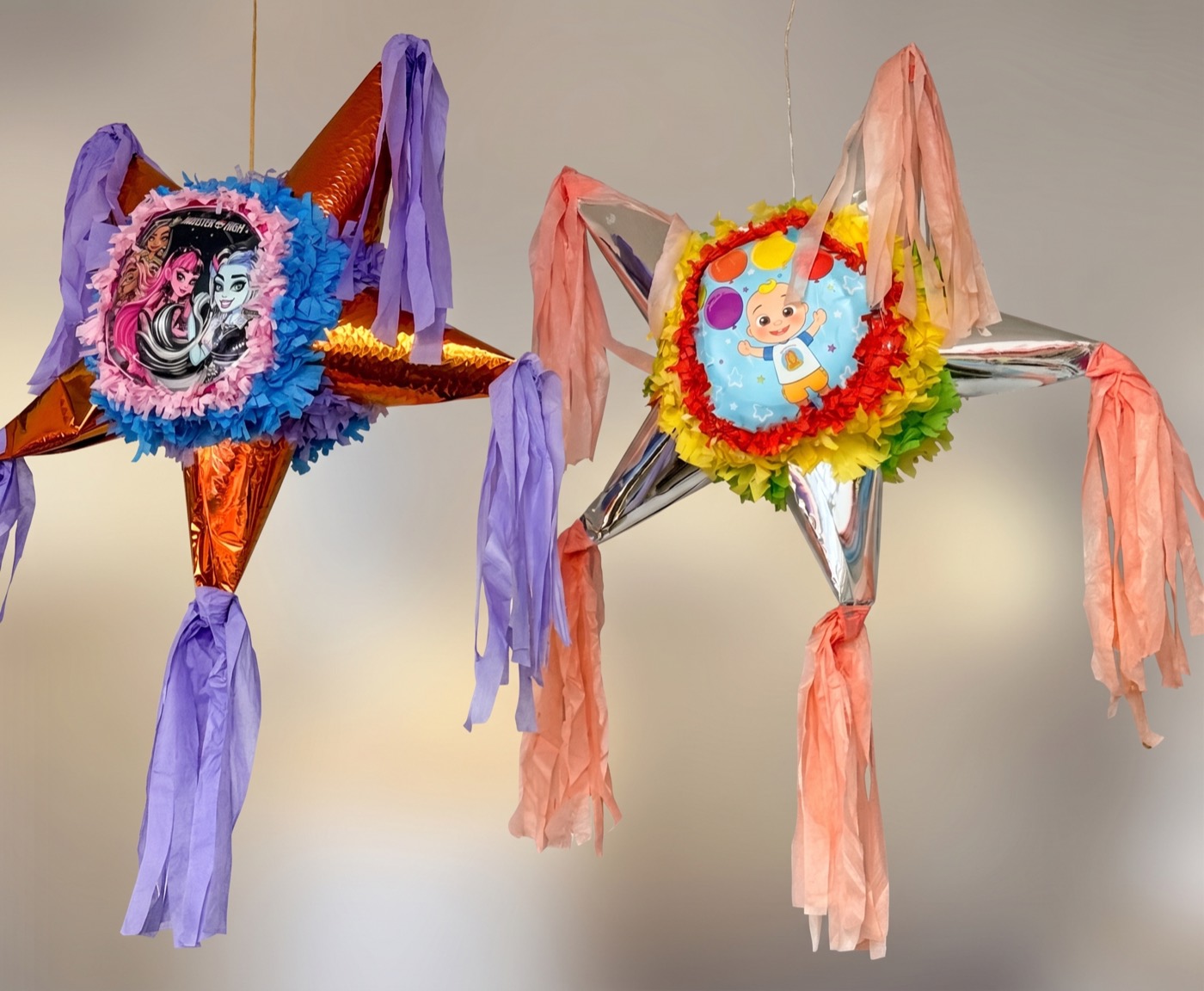 Piñatas mexicanas de estrella